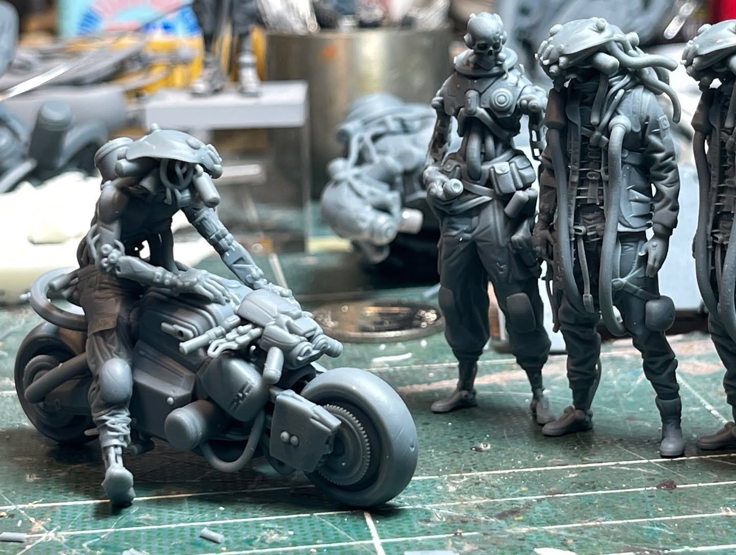 Weird Punk JA-3 Rider Jason Resin Model Kit