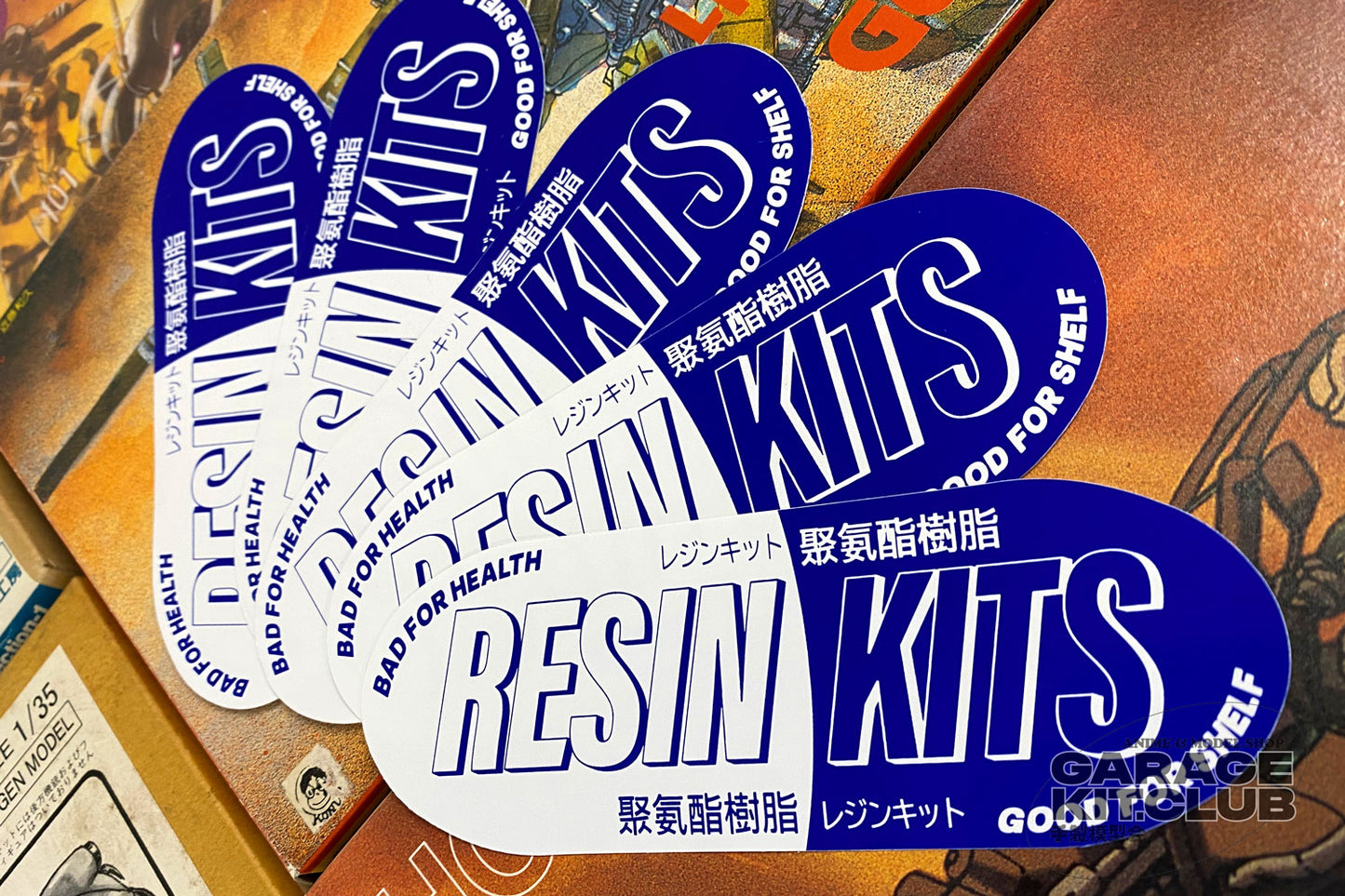 Resin Kits Pill Sticker