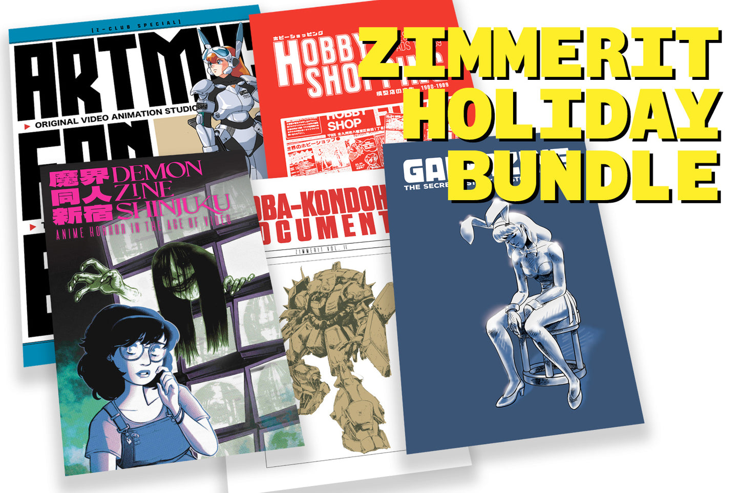Zimmerit 'Zines Holiday Bundle