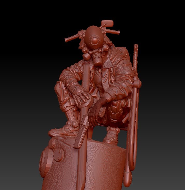 Weird Punk JF-26 Sword Resin Model Kit