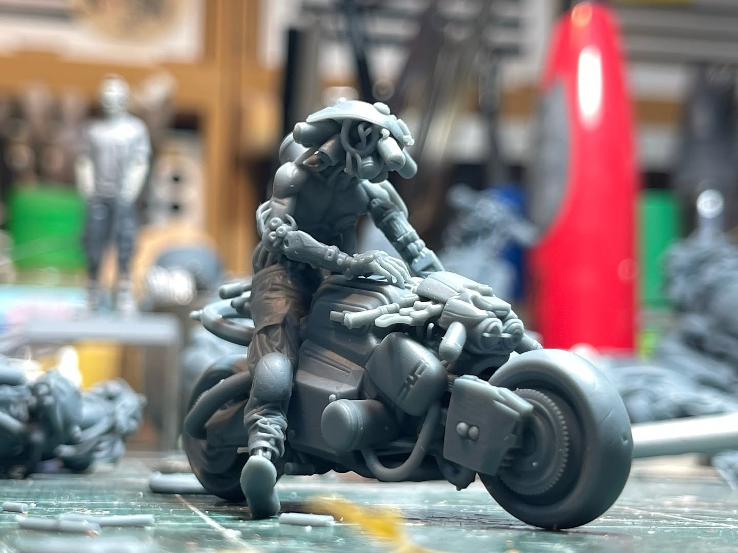 Weird Punk JA-3 Rider Jason Resin Model Kit