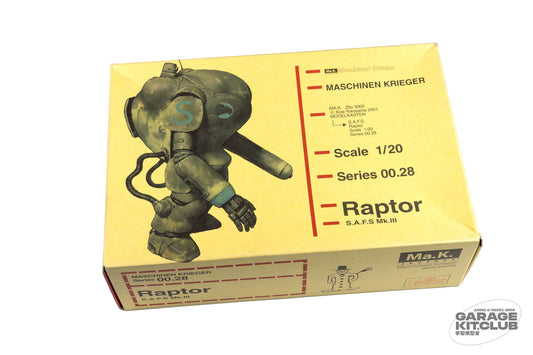 Maschinen Krieger 1/20 Raptor SF3D Plastic Model