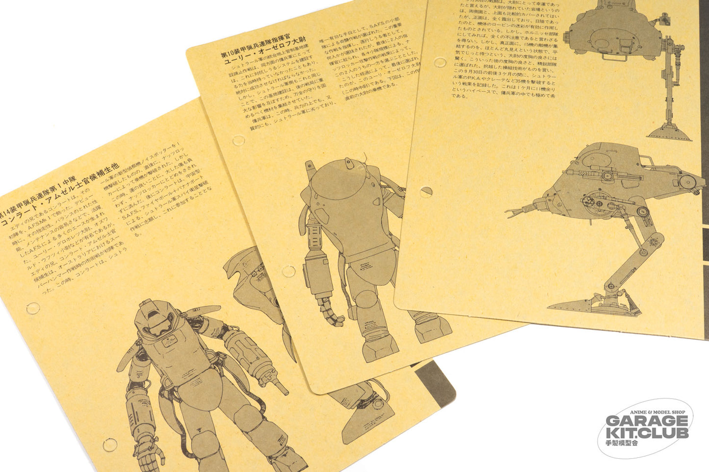 Maschinen Krieger 1/20 Figure Set 1 SF3D Plastic Model