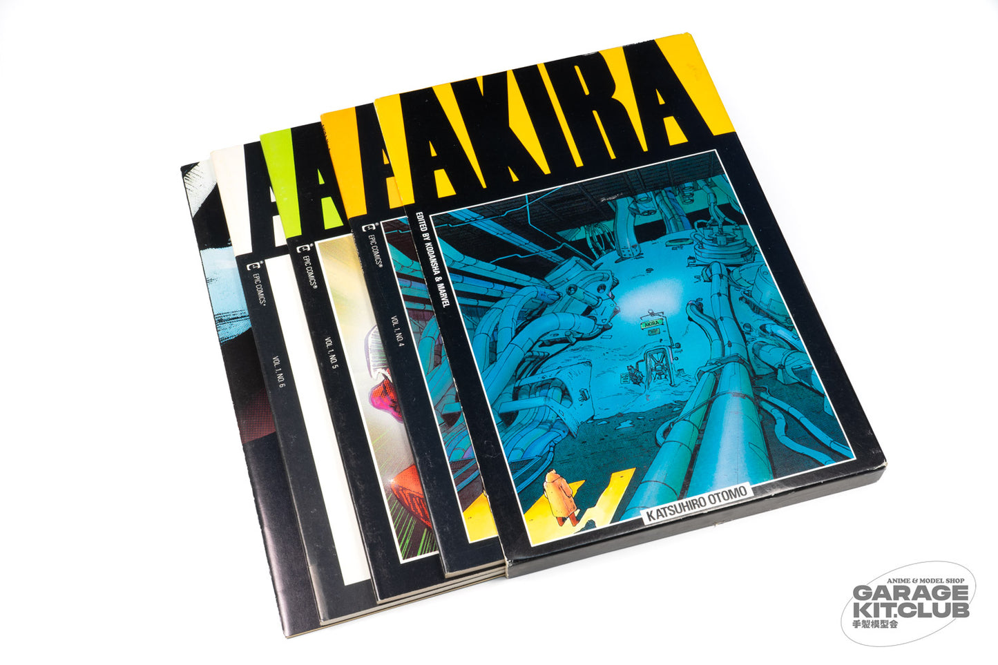 AKIRA Issues #4-6 Japanese Bilingual Release