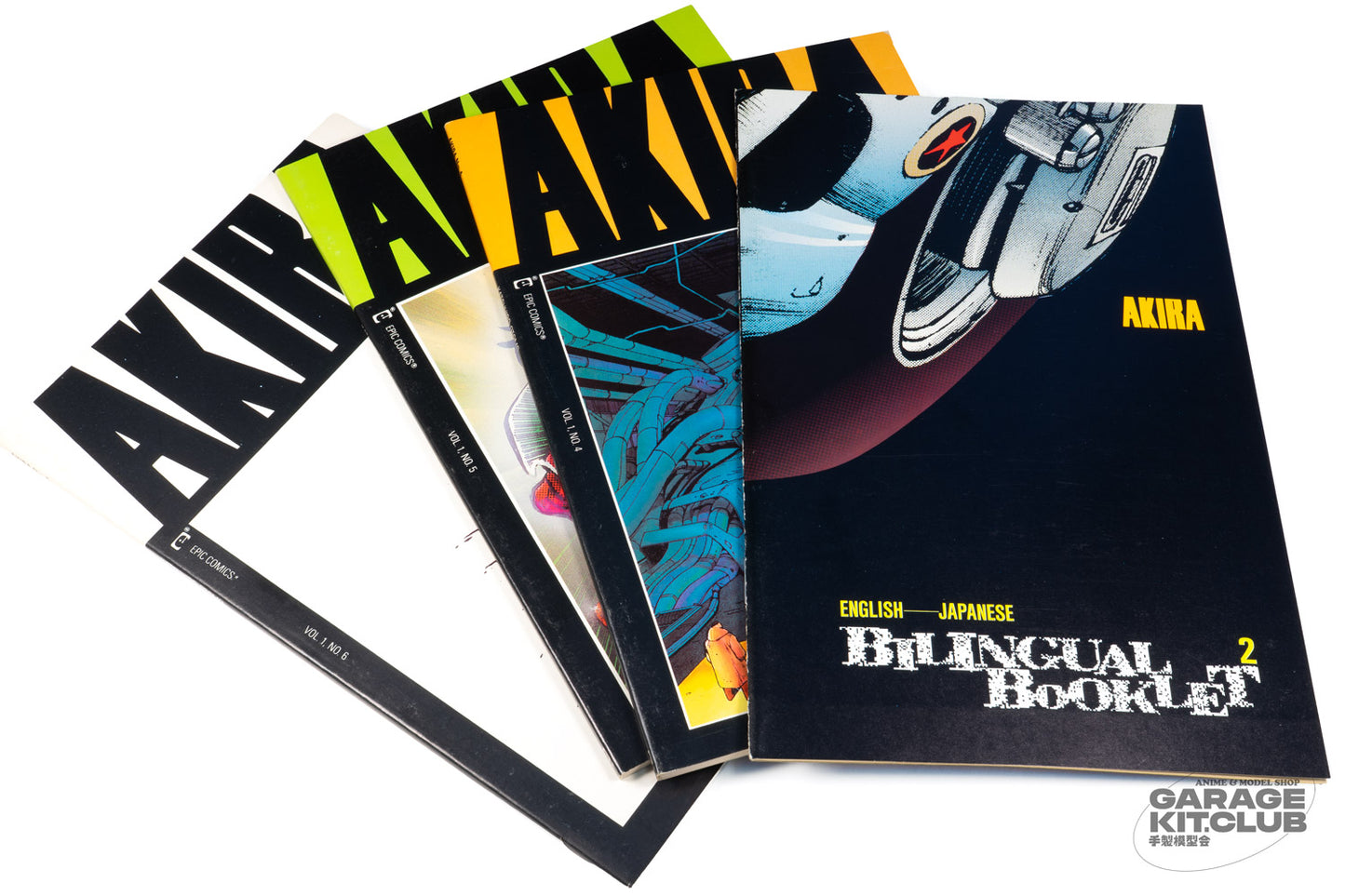 AKIRA Issues #4-6 Japanese Bilingual Release