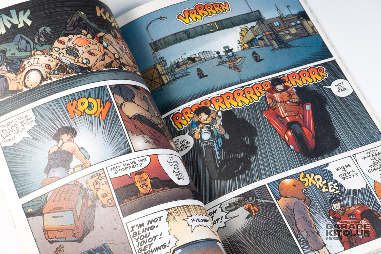 AKIRA Issues #4-6 Japanese Bilingual Release