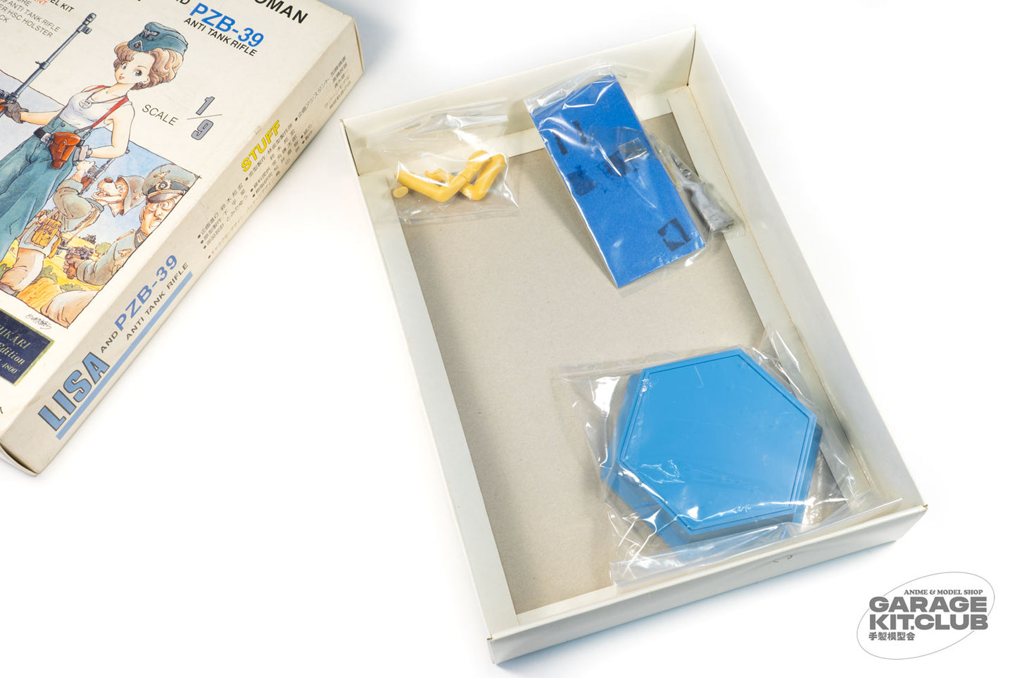 Akira Toriyama's German Infantry Woman Lisa Plastic Kit Hikari Limited Edition