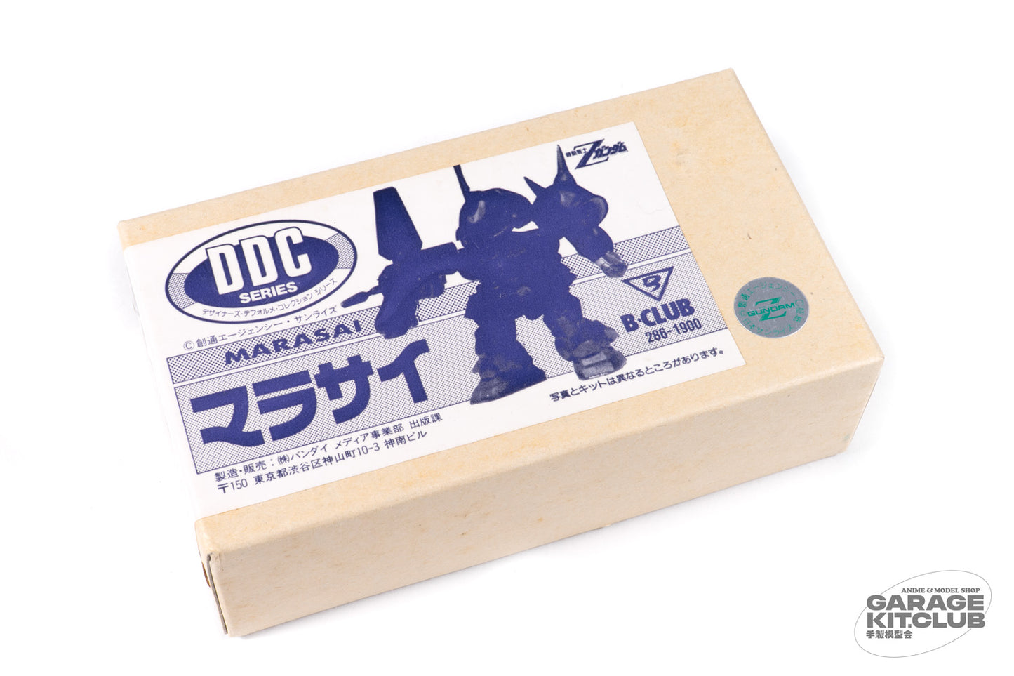 Marasai Super Deformed Zeta Gundam DDC Resin Kit