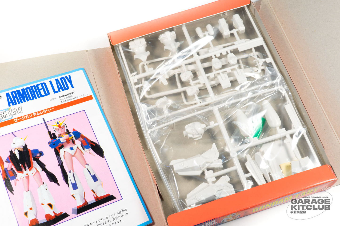 Armored Lady Z Gundam Lady Plastic Model