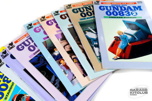 Gundam 0083 Film Comics English Language Incomplete Set