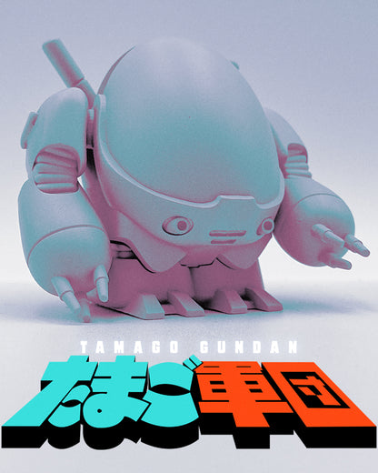 Tamago Gundan Egghead Resin Kit