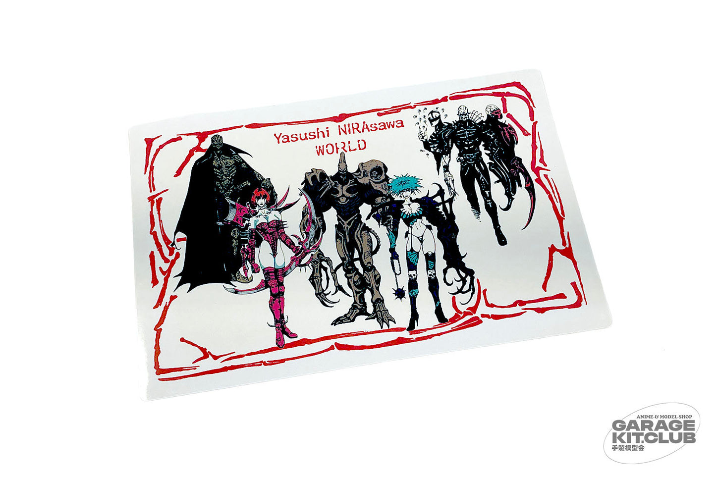 Yasushi Nirasawa World Large Sticker