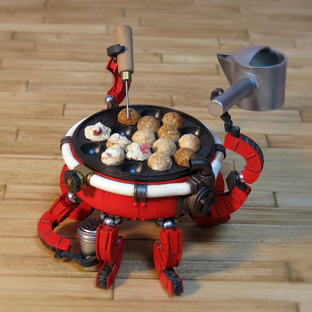 Gadget Ghost Takoyaki Maker "Takoyaki Robo" Resin Kit