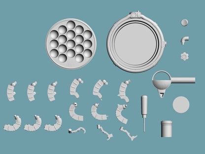 Gadget Ghost Takoyaki Maker "Takoyaki Robo" Resin Kit