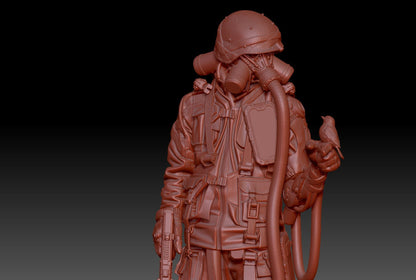 Weird Punk JF-19 Bird Jason Resin Model Kit