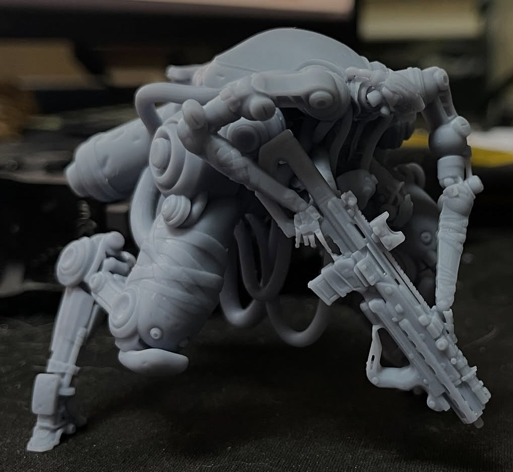 Weird Punk ME-6 D. Platform Resin Model Kit