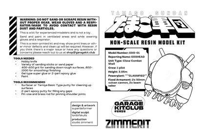 Tamago Gundan Egghead Resin Kit