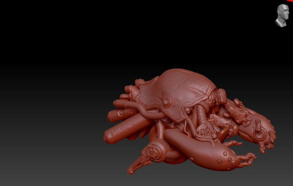Weird Punk ME-5 P. Platform Resin Model Kit