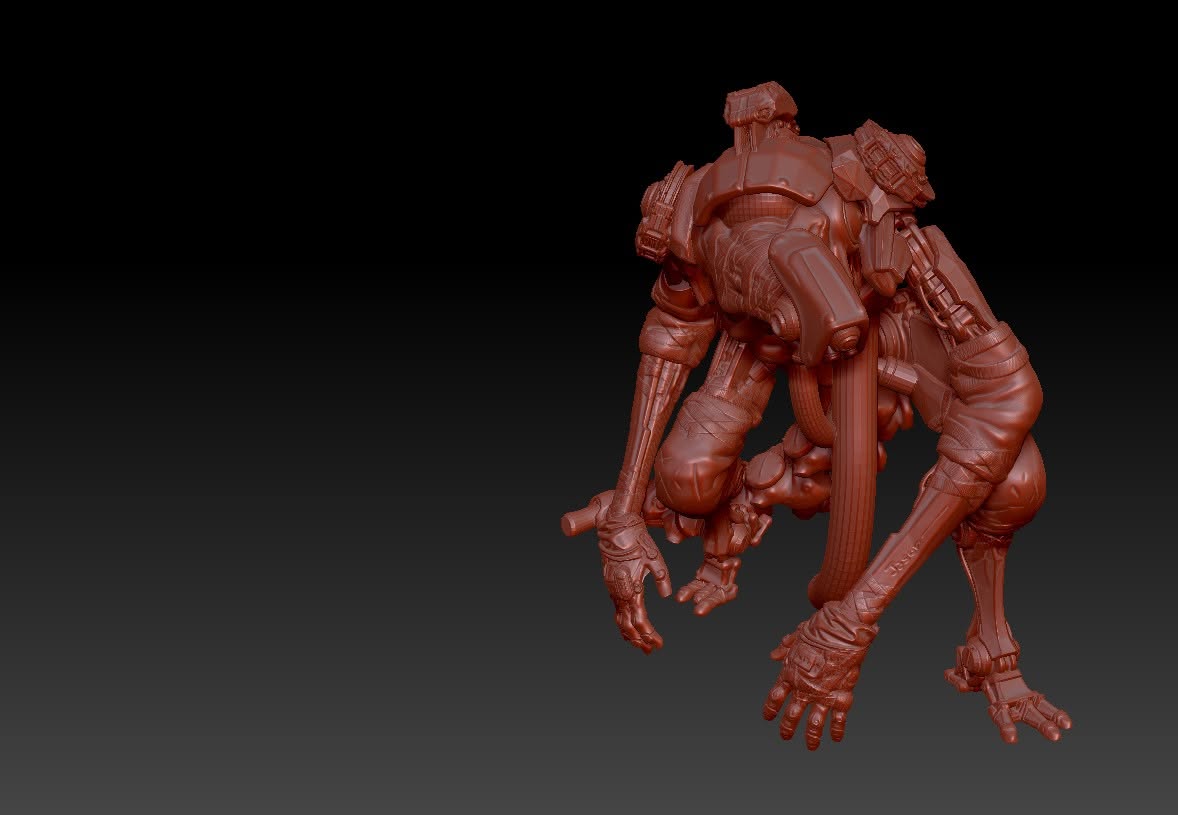 Weird Punk ME-7 Go Mob Resin Model Kit