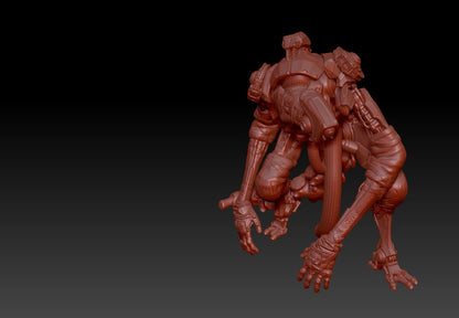 Weird Punk ME-7 Go Mob Resin Model Kit