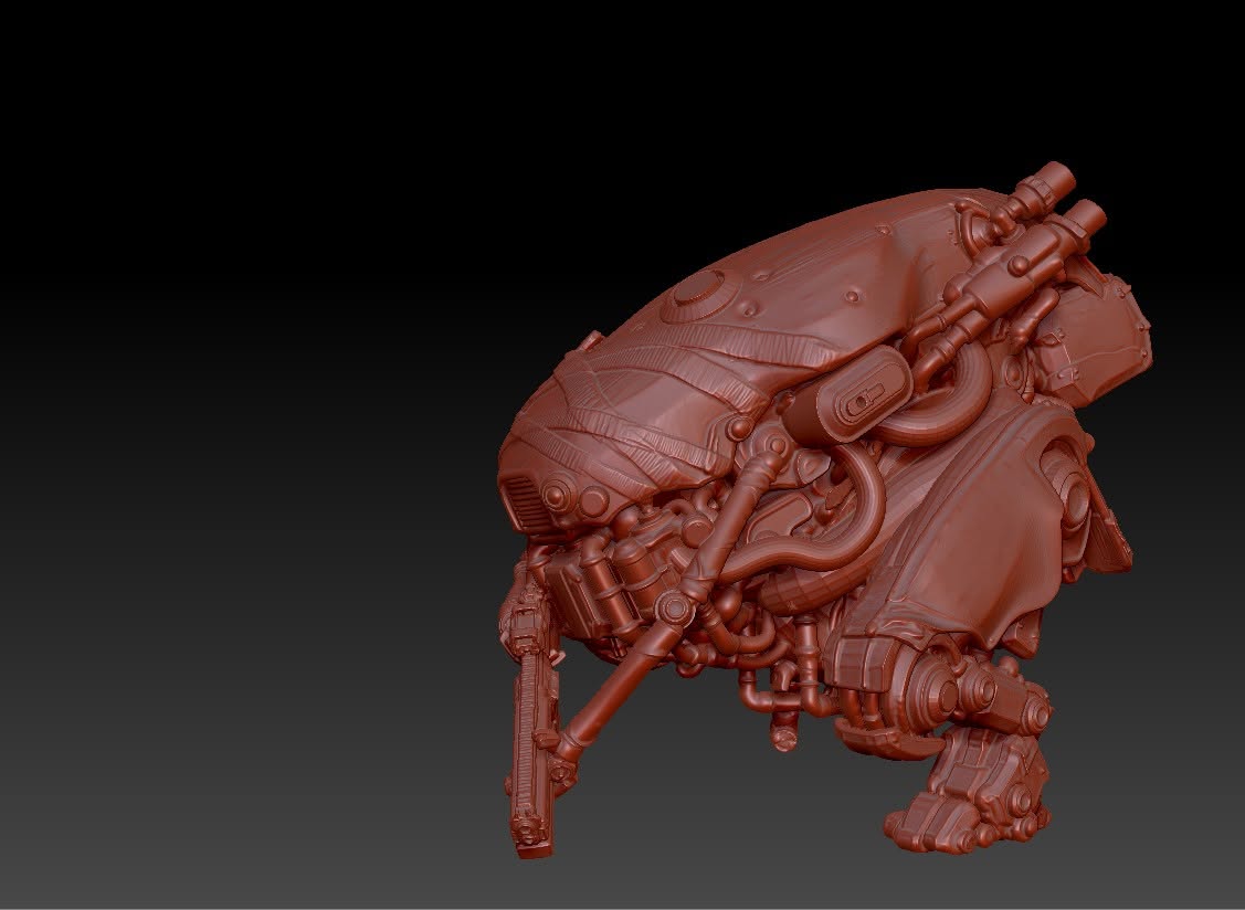 Weird Punk ME-9 Mecha26 Resin Model Kit