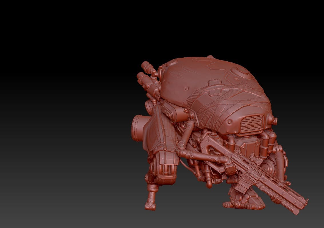 Weird Punk ME-9 Mecha26 Resin Model Kit