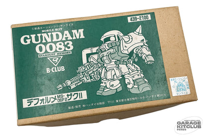 Gundam 0083 Super Deformed MS-06F2 Zaku II Resin Kit