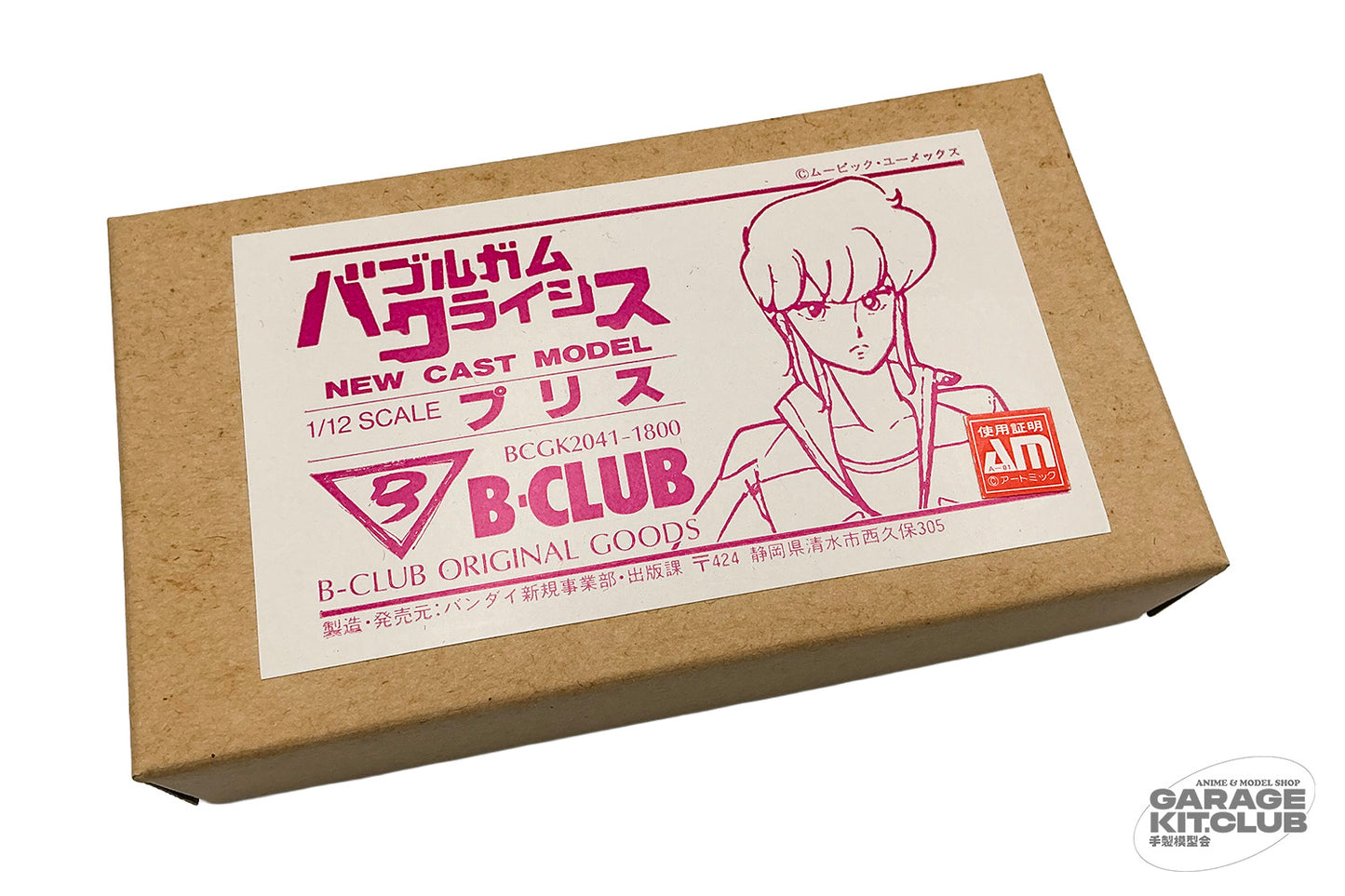 Bubblegum Crisis Priss Resin Kit