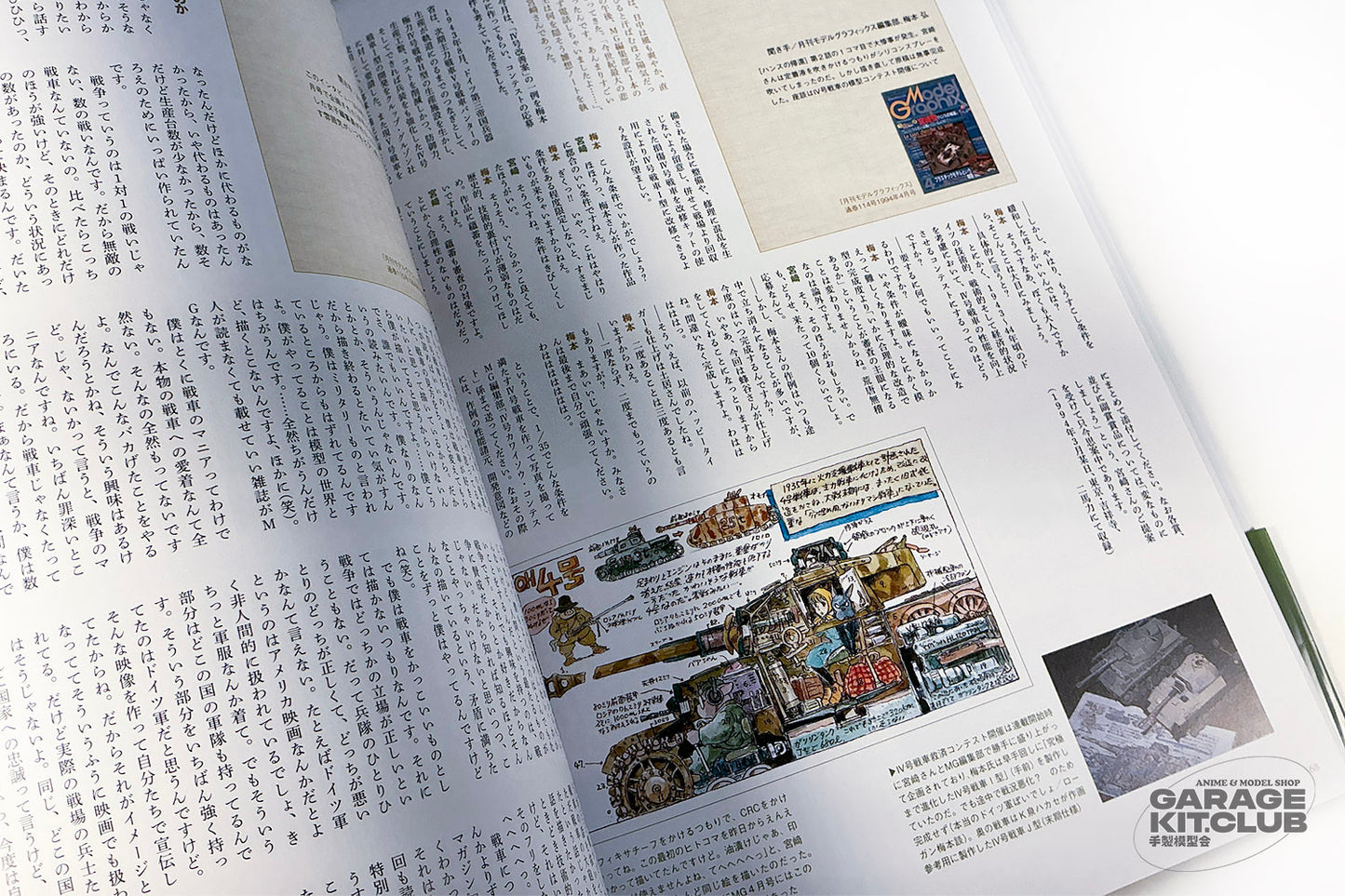 Hayao Miyazaki in Model Magazines