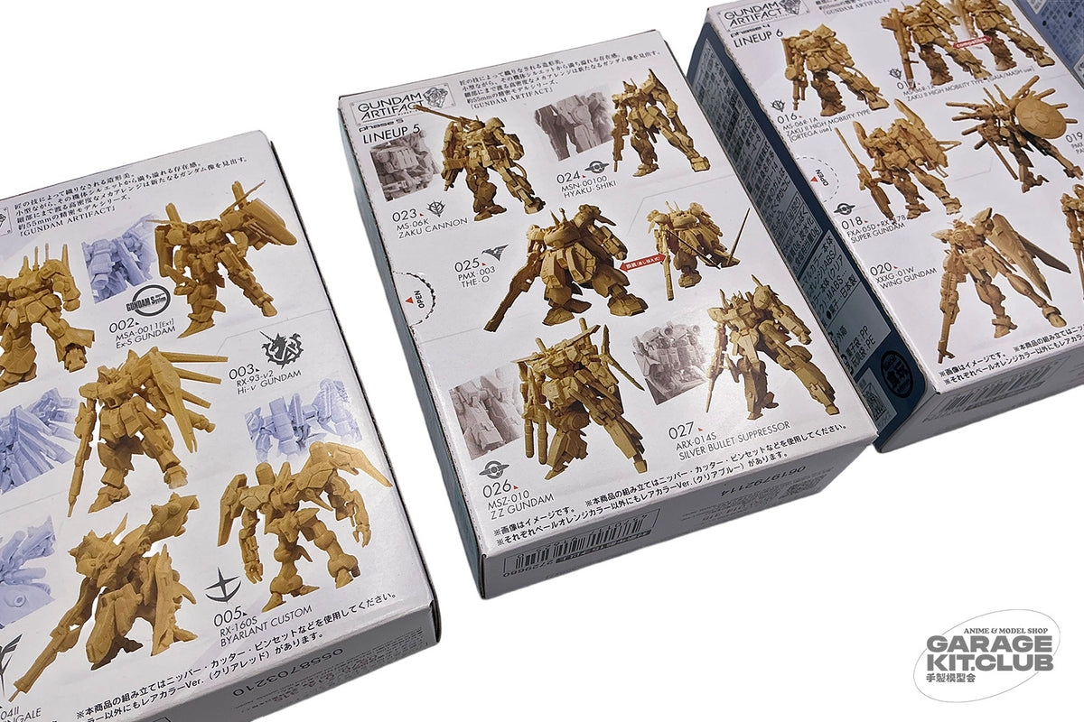 Gundam Artifact Plastic Model Kits