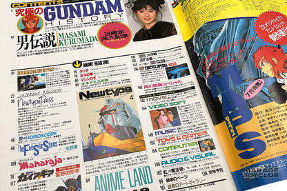 Newtype Magazine April 1987